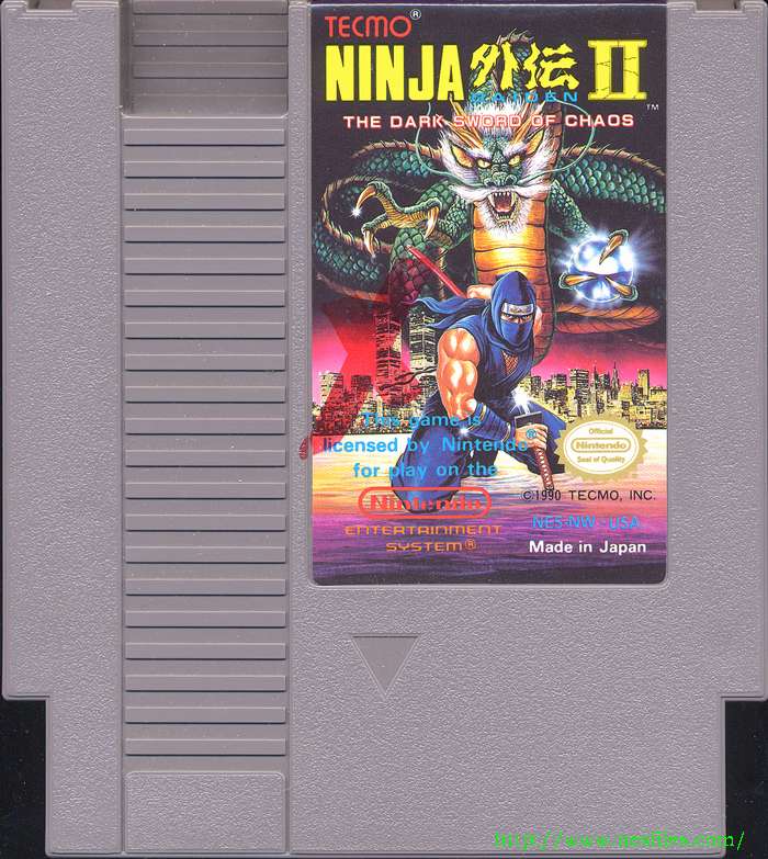 Ninja Gaiden II for NES - The NES Files