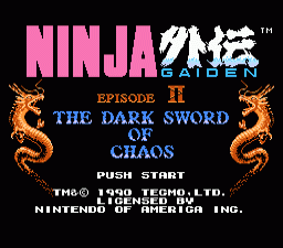 Ninja Gaiden II for NES - The NES Files