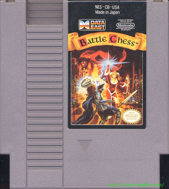 battle chess nes game