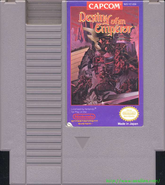 Destiny of an Emperor for NES - The NES Files