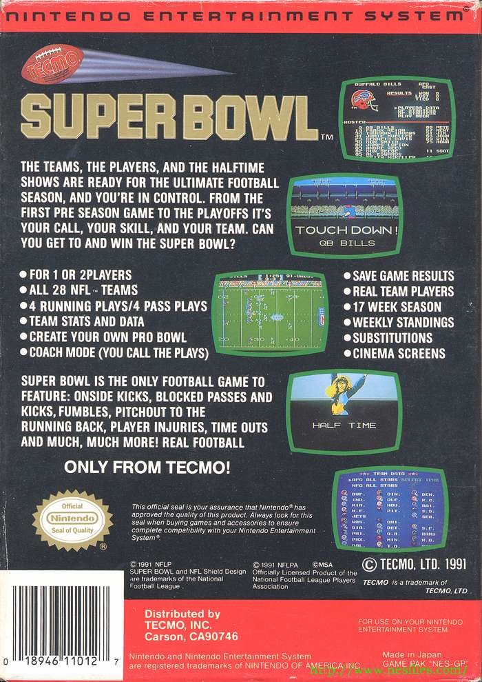 nintendo switch tecmo super bowl